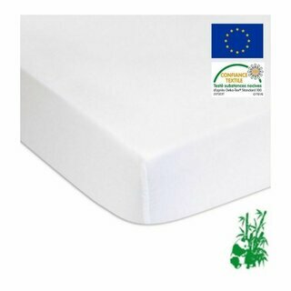 Mattress protector, mattress protector - Bamboo - Set of 2