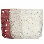 Couche lavable &agrave; pressions (Tout en Un) Blossom (avec insert int&eacute;gr&eacute;)