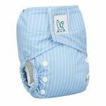 Washable diaper straps (All-in-One) Stripes (with built-in insert)- Picture 4