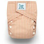 Washable diaper straps (All-in-One) Stripes (with built-in insert)- Picture 6