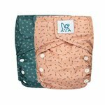 Washable diaper straps (All-in-One) Dandelion (with built-in insert)- Picture 1