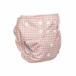 Newborn cloth diaper � Gingham (with built-in insert)- Picture 3