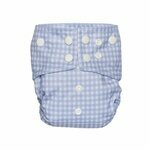Newborn cloth diaper � Gingham (with built-in insert)- Picture 5