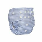 Newborn cloth diaper � Gingham (with built-in insert)- Picture 6